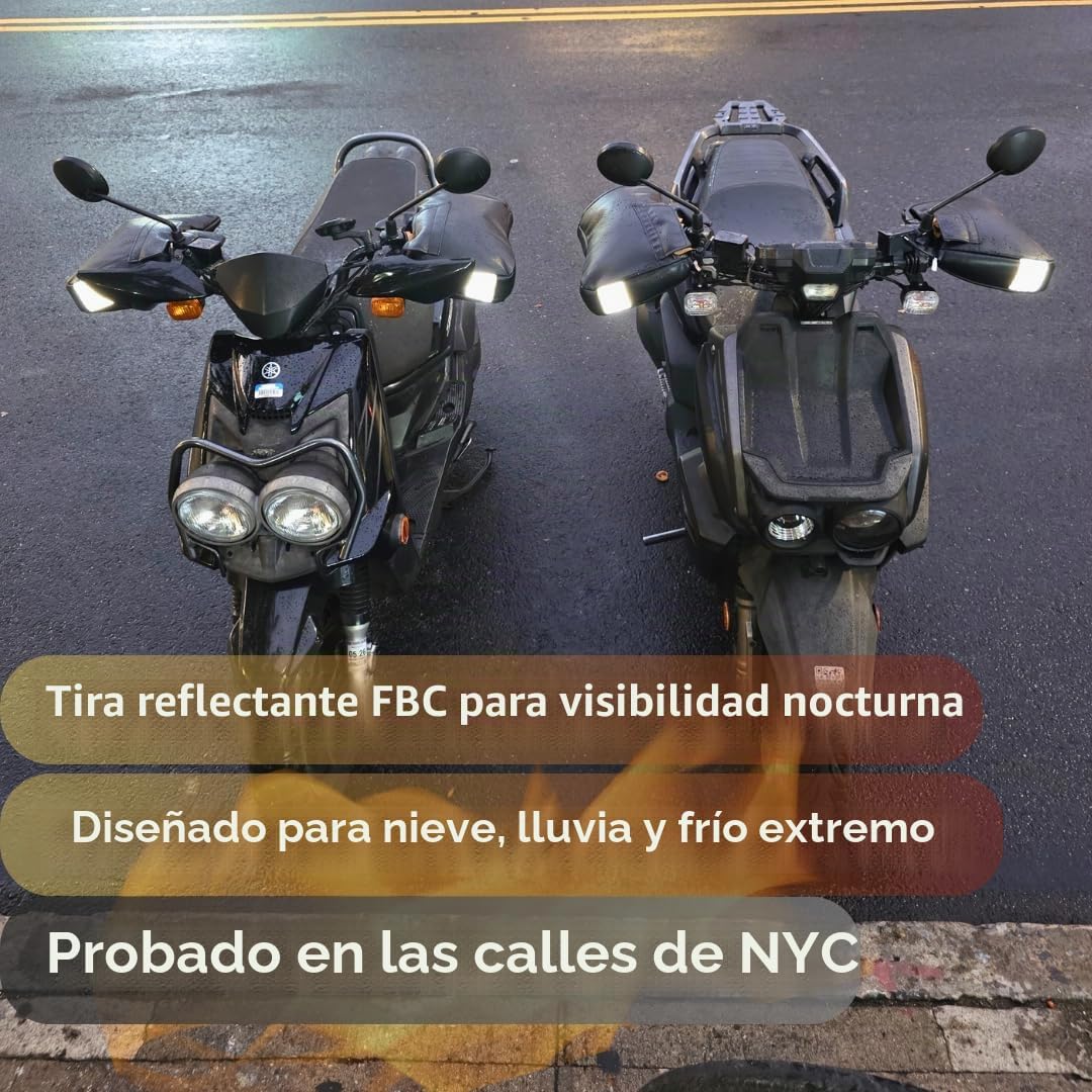 Manoplas de manillar de motocicleta con calefacción de 12 V \u2013...