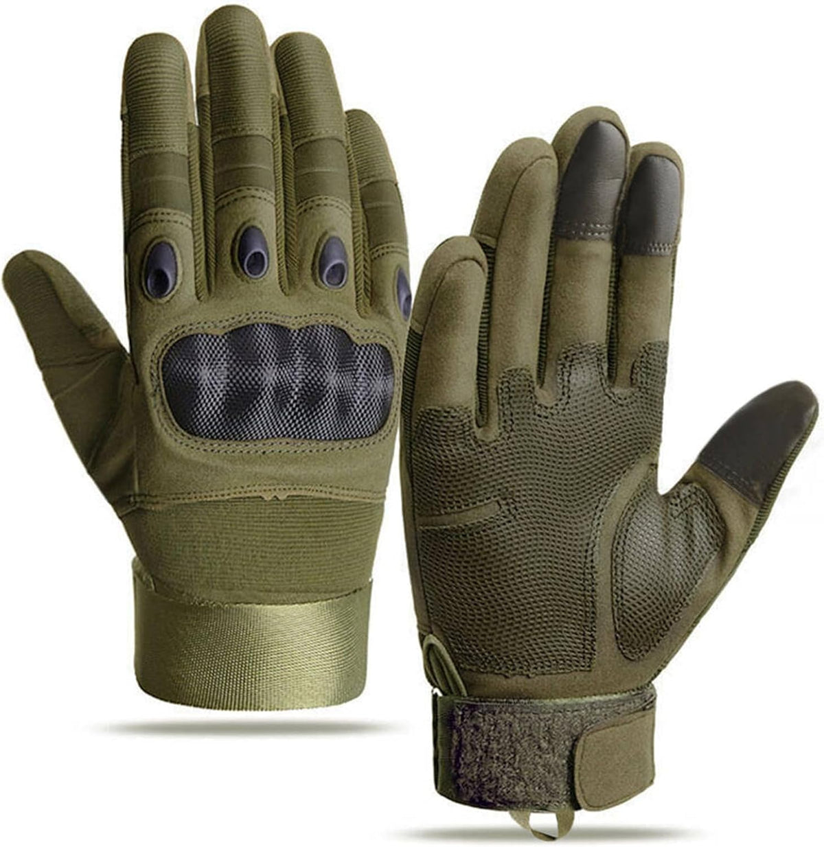 HYCOPROT Guantes utilitarios para hombre, guantes de motocicleta co...