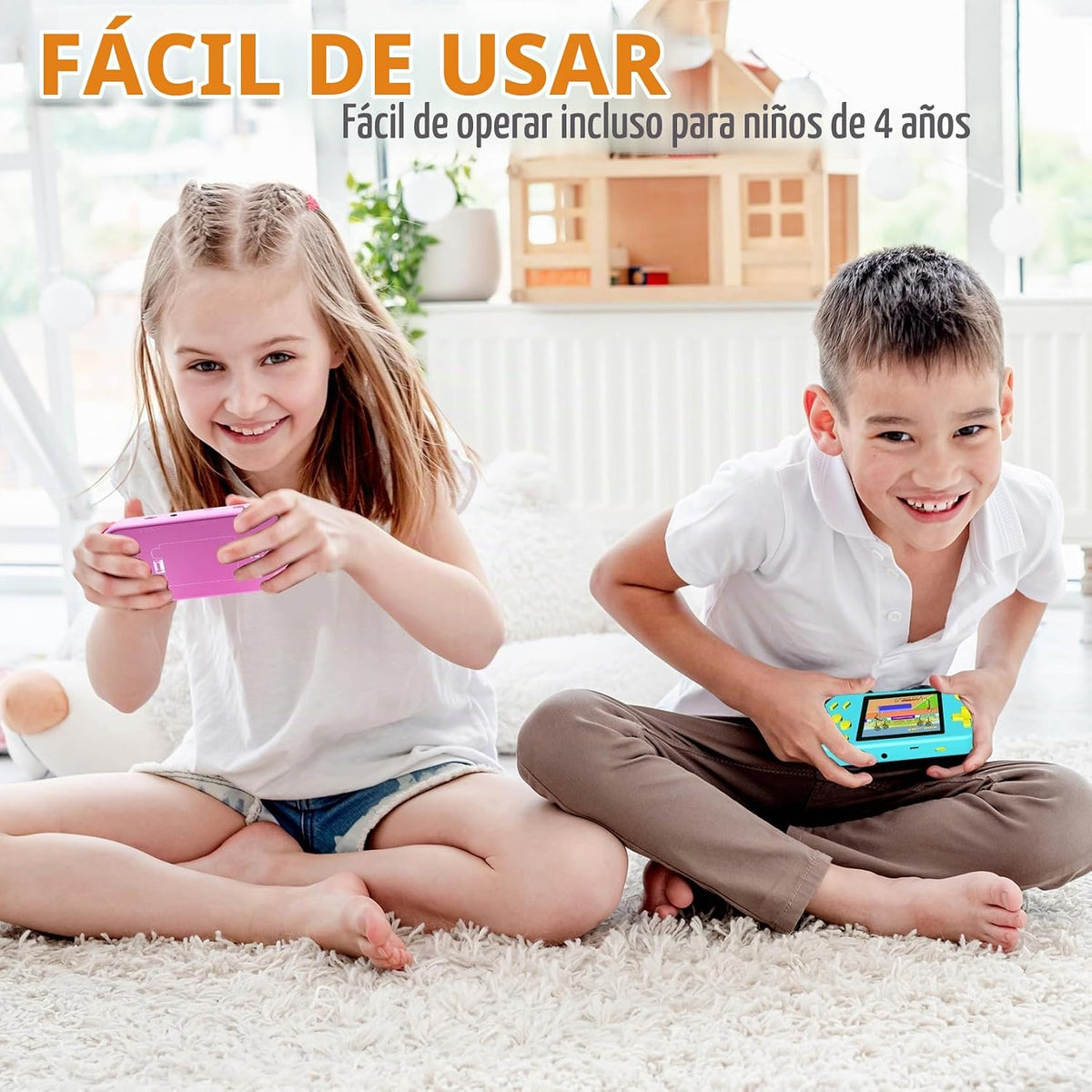 Juegos de mano para niños y adultos con 268 videojuegos clásicos re...