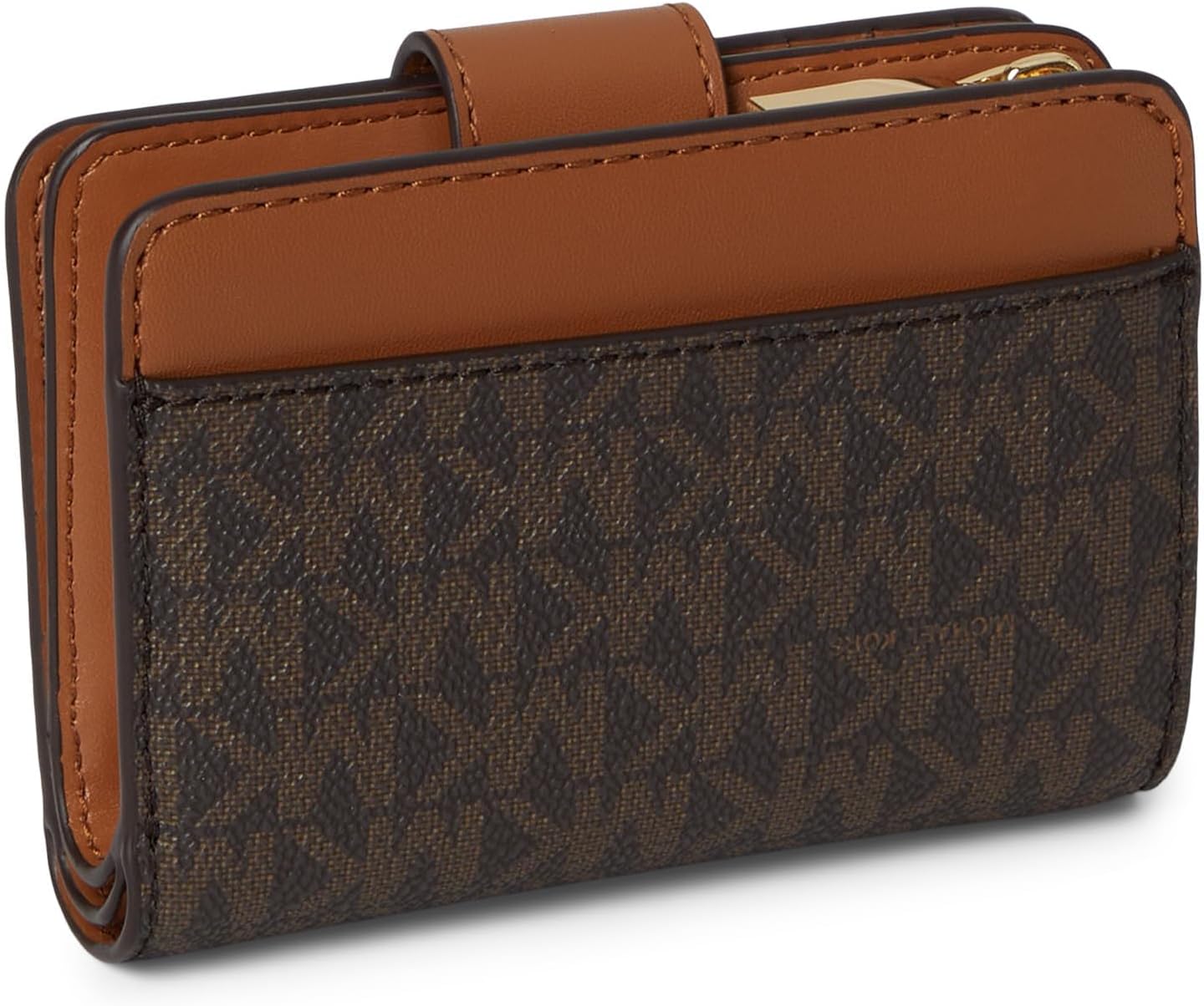 Michael Kors Mk Charm Small Tab Cartera compacta con bolsillo para...