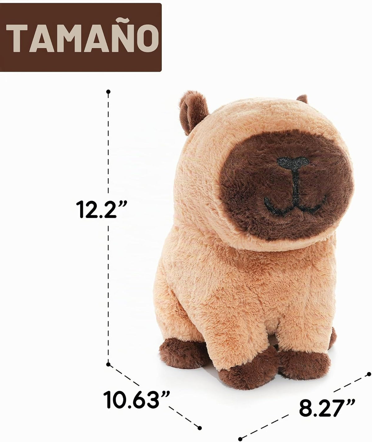 WEIGEDU Peluche de Nutria Gigante de Peluche \u2013 31 cm de Suave...