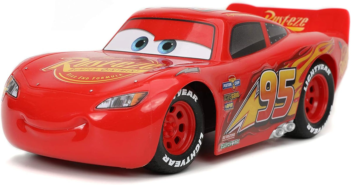 Jada Toys Pixar Cars 1:24 Lightning McQueen RC Coche de Control Rem...