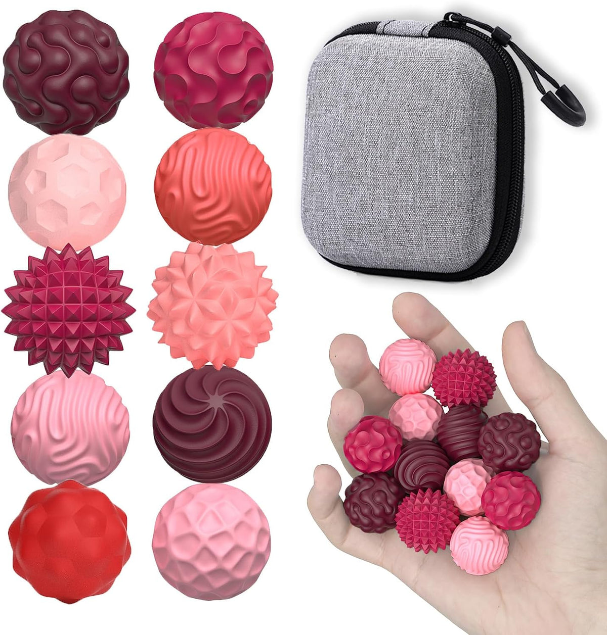 FNASKLEI Juguetes sensoriales para adultos con bolas magnéticas \u2...