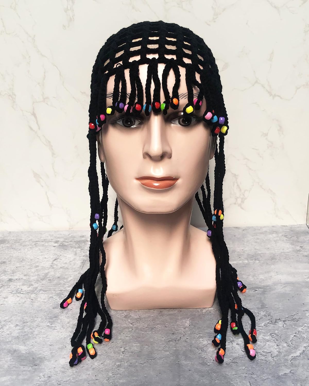 Julpsk Gorro de ganchillo hecho a mano para mujer, para verano, pla...