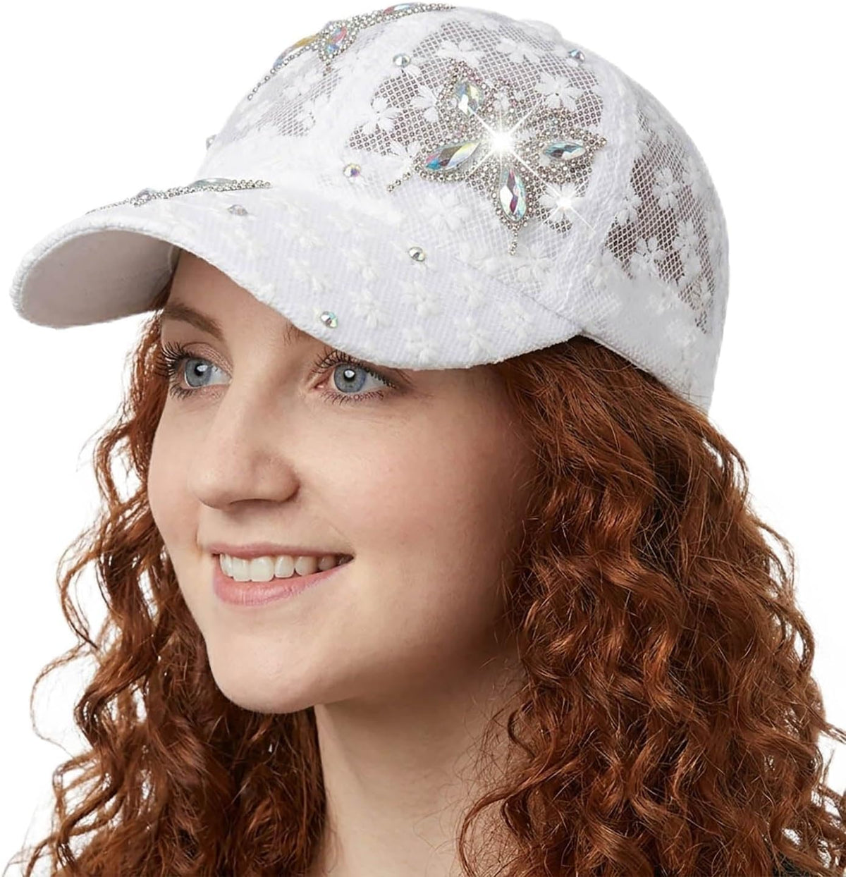 Bling Bling - Gorra de béisbol con diseño de mariposa para mujer, d...