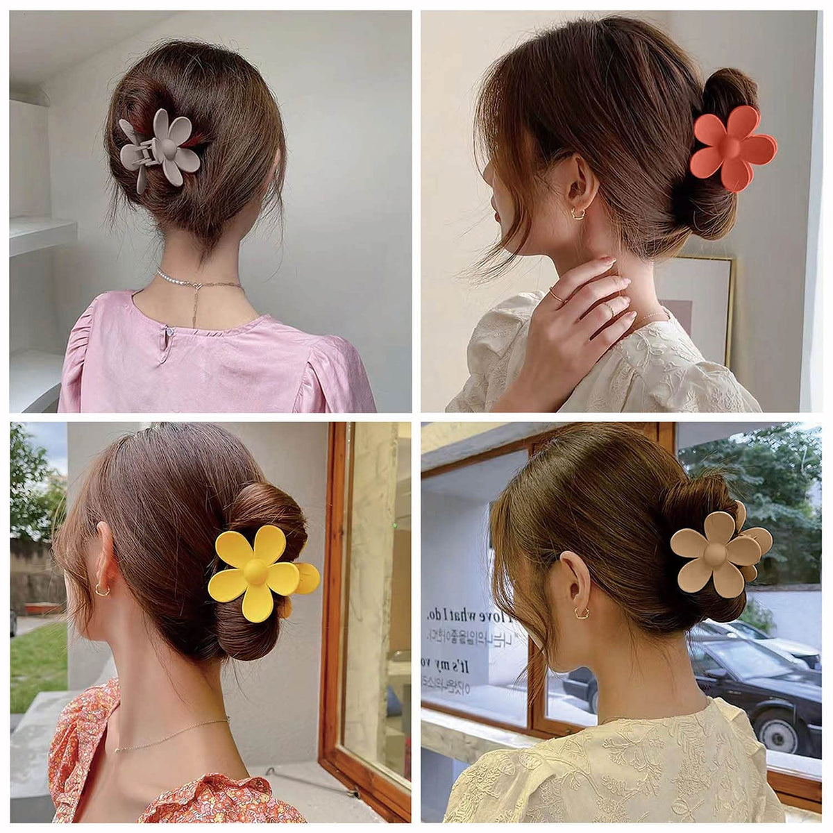 OWIIZI Pinza de Pelo, Pinzas Grandes para Cabello Grueso, Pinzas de...