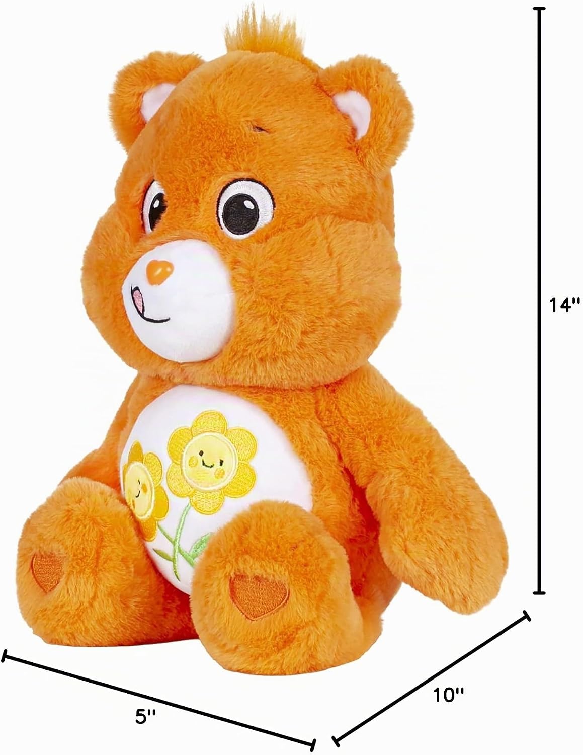 Care Bears Peluche de Oso Amigo de 14" - Tamaño Mediano - Peluc...