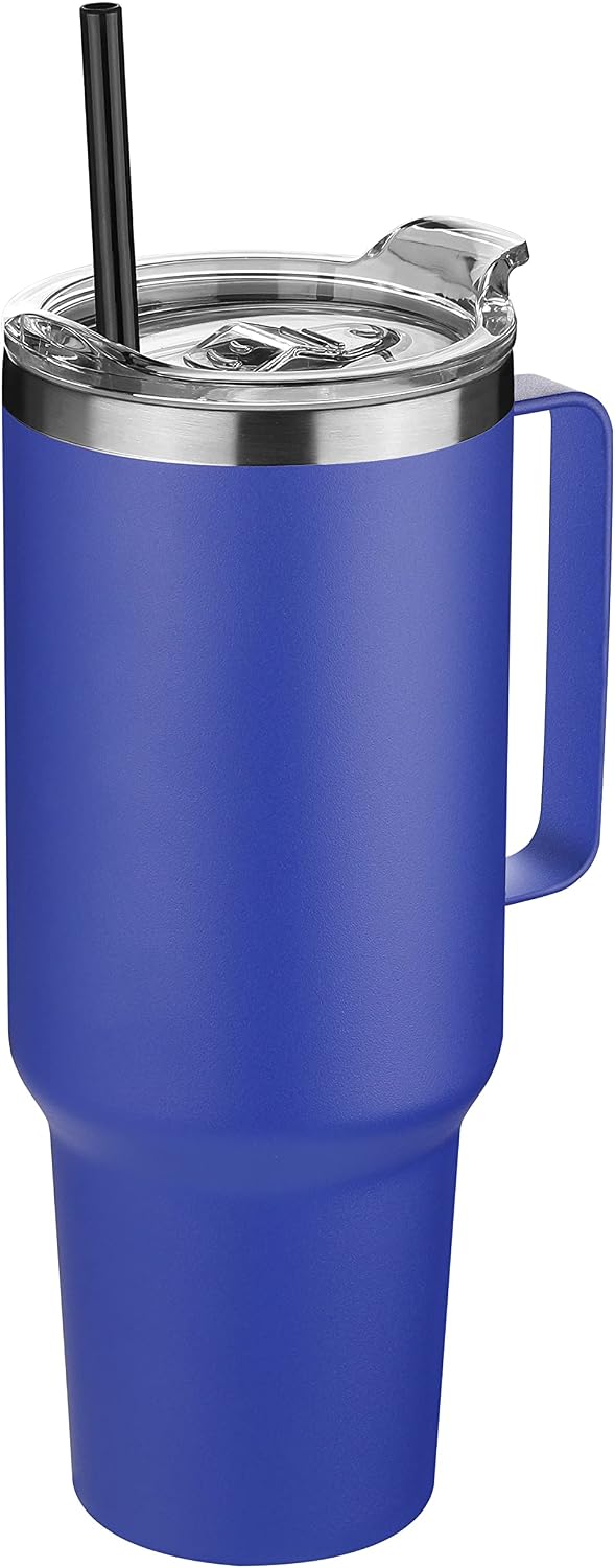 HASLE OUTFITTERS Vaso de 40 onzas de acero inoxidable con asa, vaso...