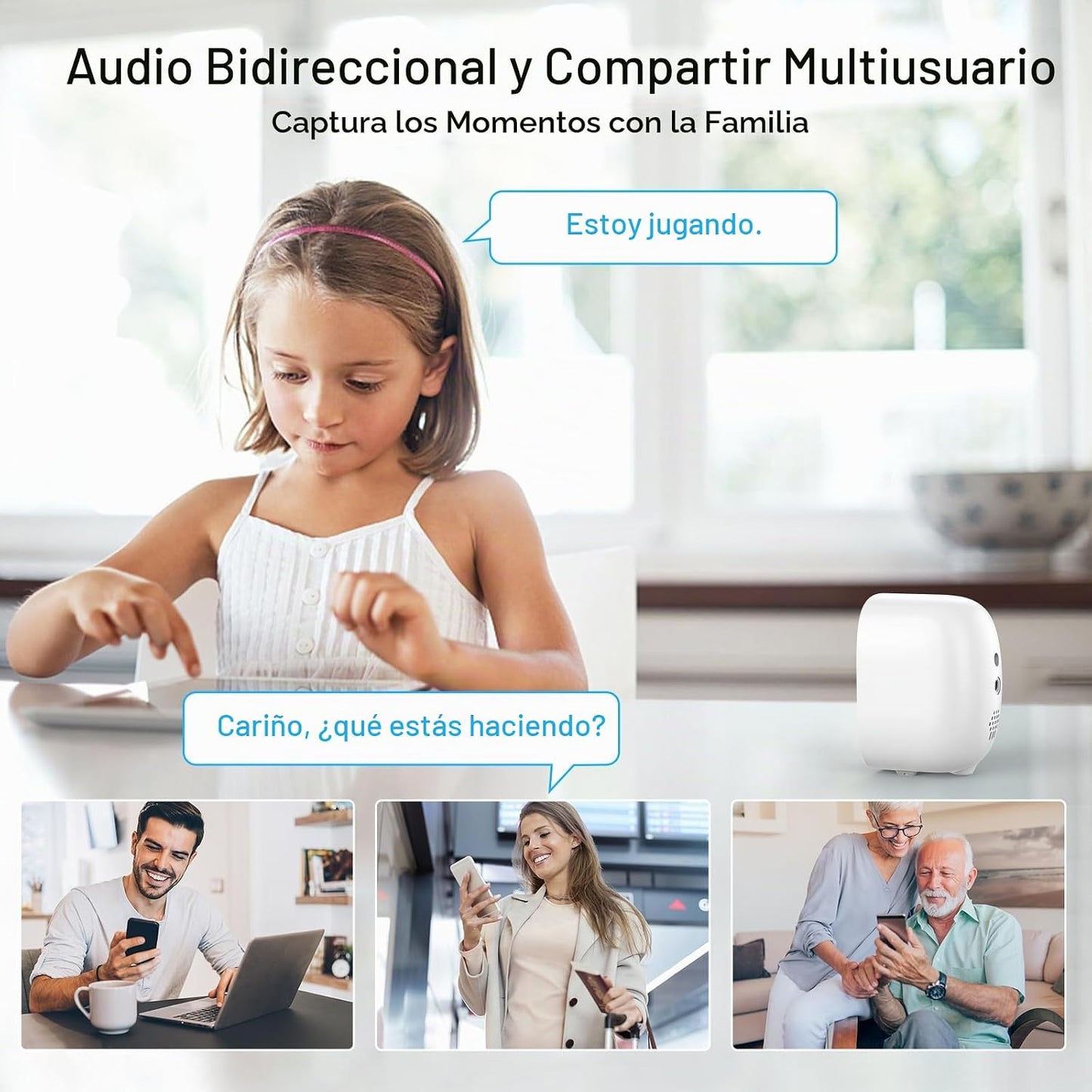 Cámaras de seguridad MaxiViz inalámbricas para exteriores (paquete...