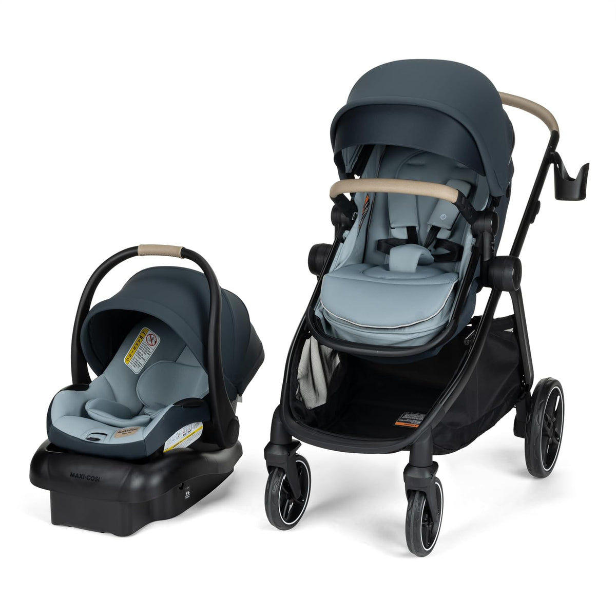 Maxi-Cosi Zelia Pro - Sistema de viaje 5 en 1 con asiento de automó...