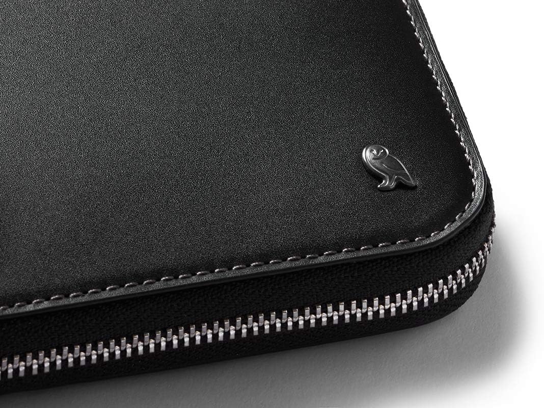 Bellroy Cartera con cremallera (billetera de cuero, bloqueo RFID, b...