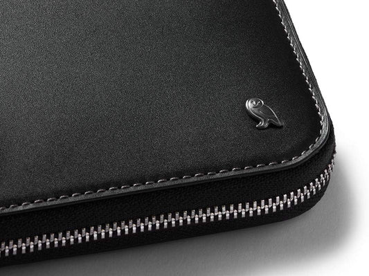 Bellroy Cartera con cremallera (billetera de cuero, bloqueo RFID, b...