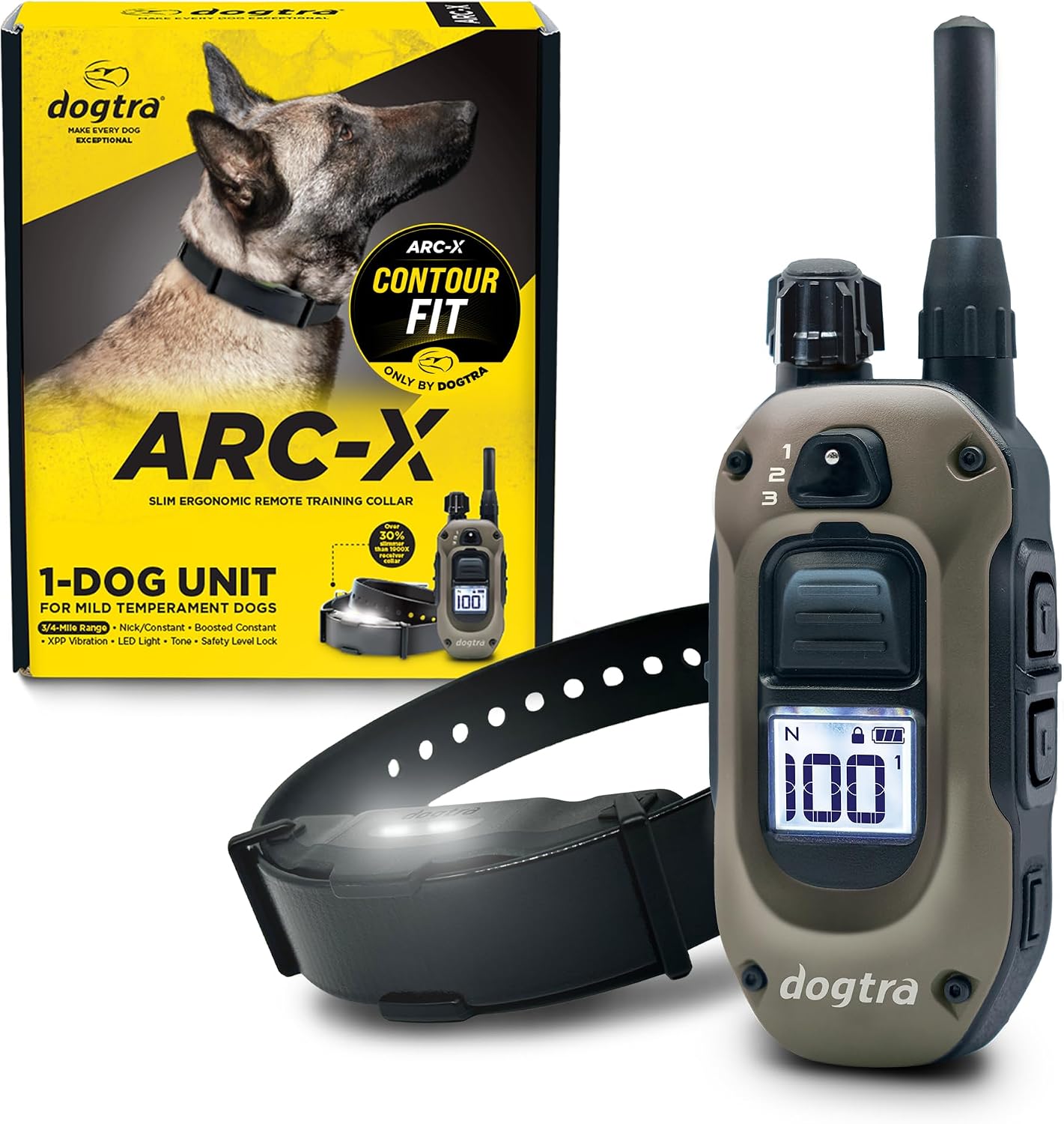 Dogtra ARC-X - Collar electrónico para entrenamiento de perros, ran...