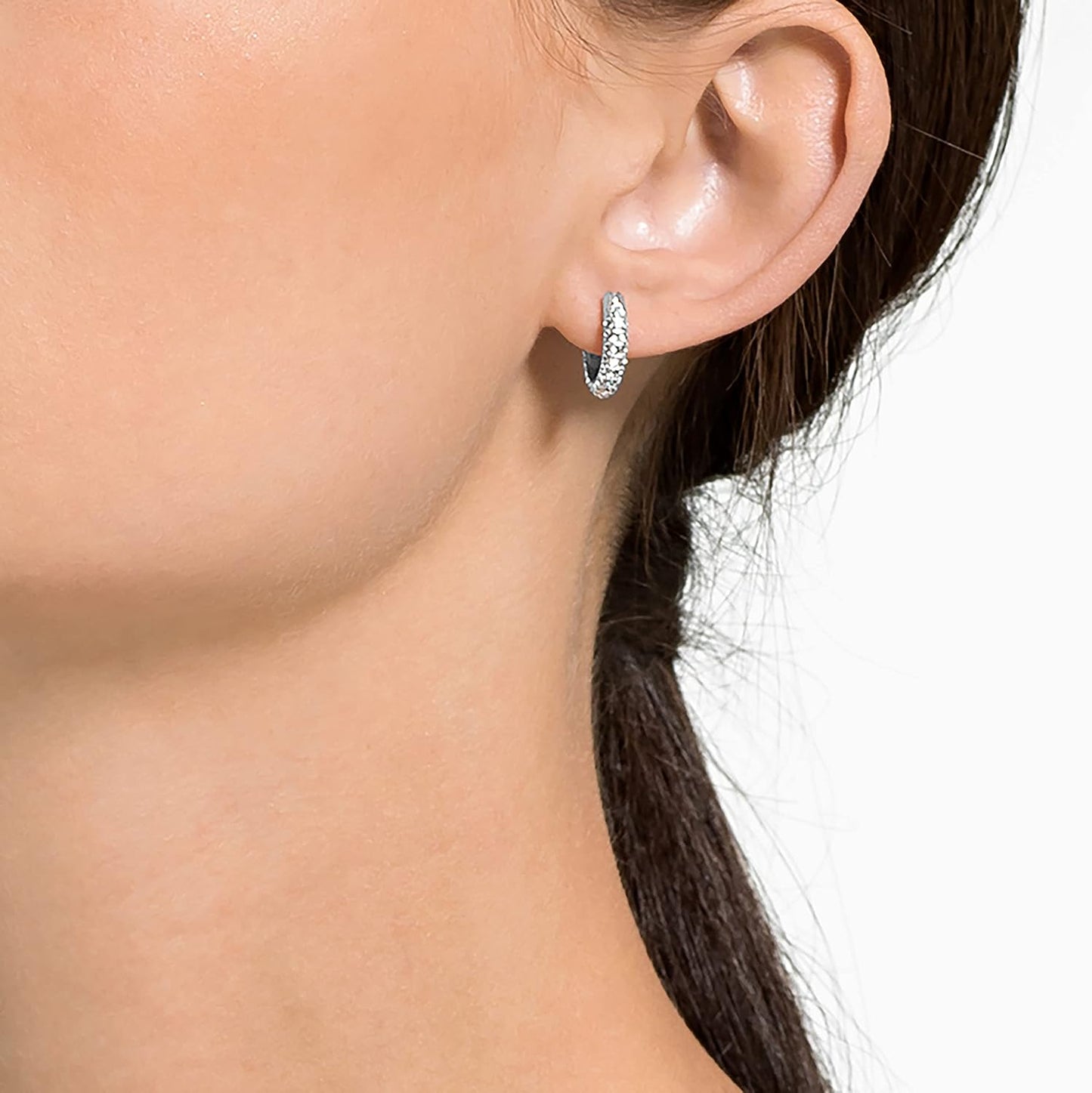 Colección de joyas de aretes Swarovski con cristal de piedra en for...