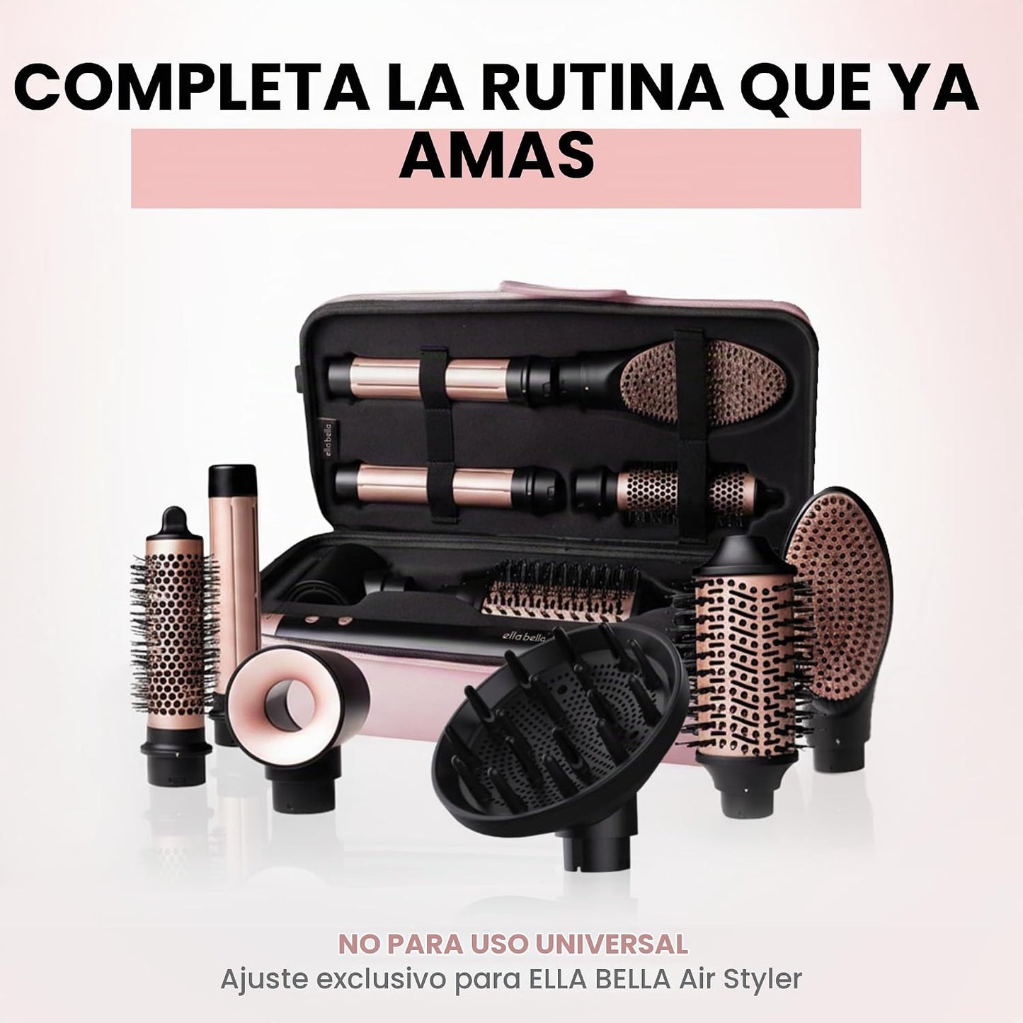 ELLA BELLA® Air Styler - Difusor profesional ventilado para rizos n...