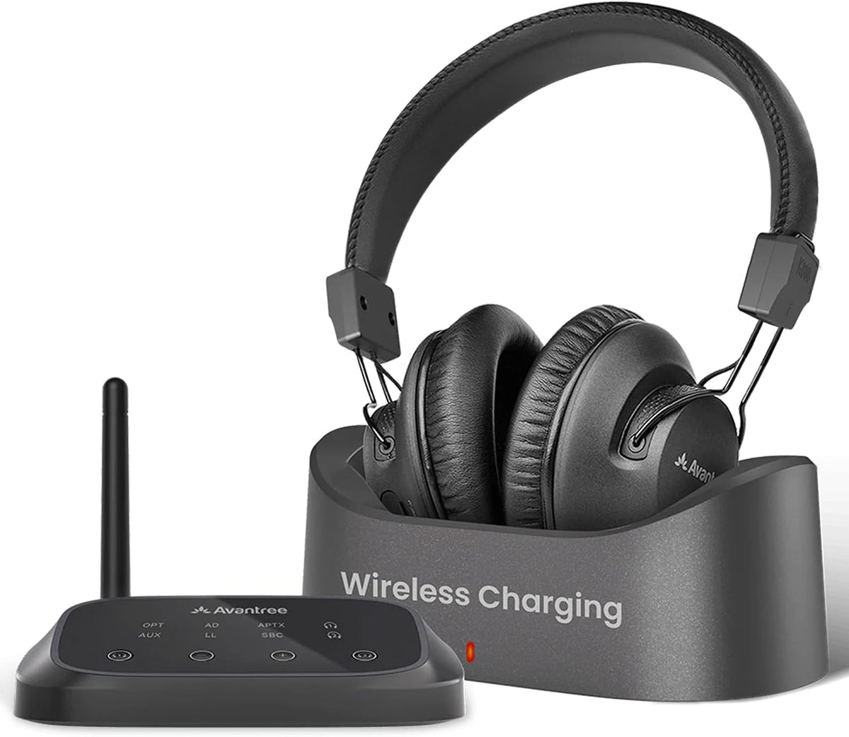 Avantree HT5009 Plus - Auriculares inalámbricos para TV con transmi...