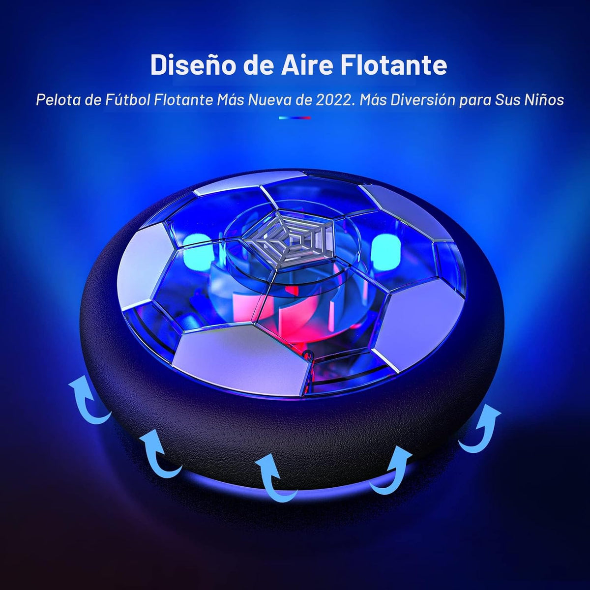 HopeRock Pelota de Fútbol Flotante 3 en 1 Juego de Hockey y Bolos,...