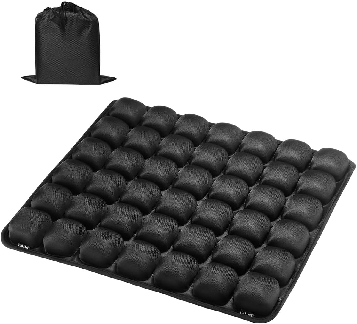 SILVORIC Cojín de asiento inflable, cojín de asiento de avión para...