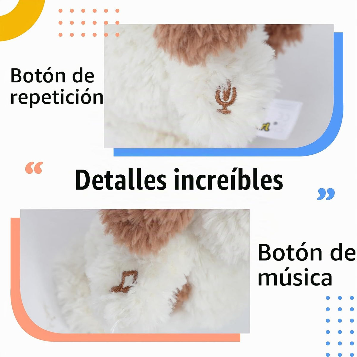 Hopearl - Cockapoo parlante, perro cantante que repite lo que dices...