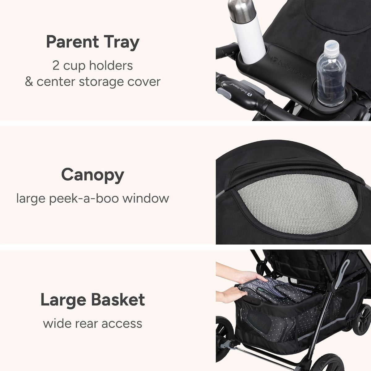EZ Ride - Sistema de viaje (con asiento infantil EZ-Lift), color ne...