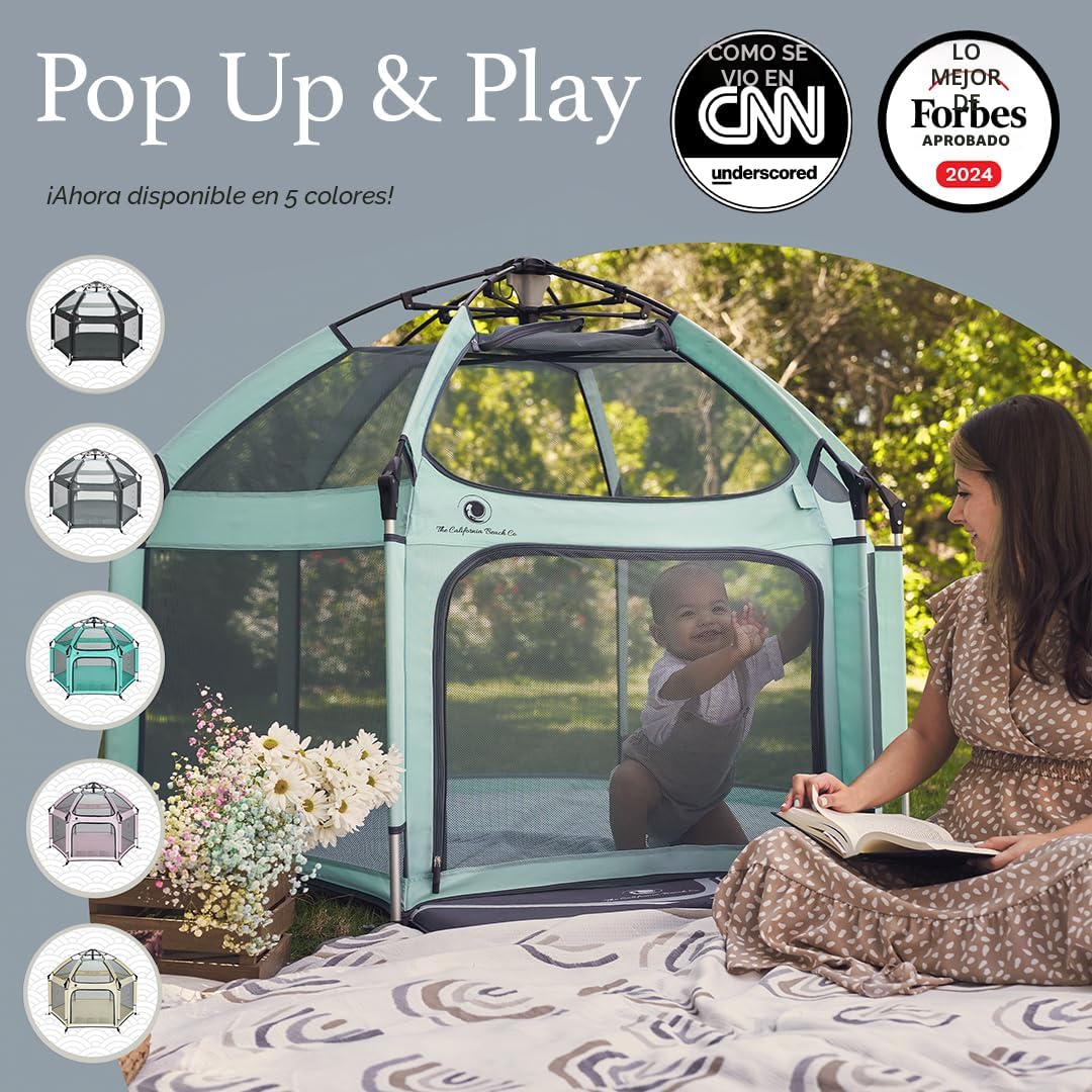 Pop 'N Go Baby Playpen - Tienda de campaña para interiores y ex...