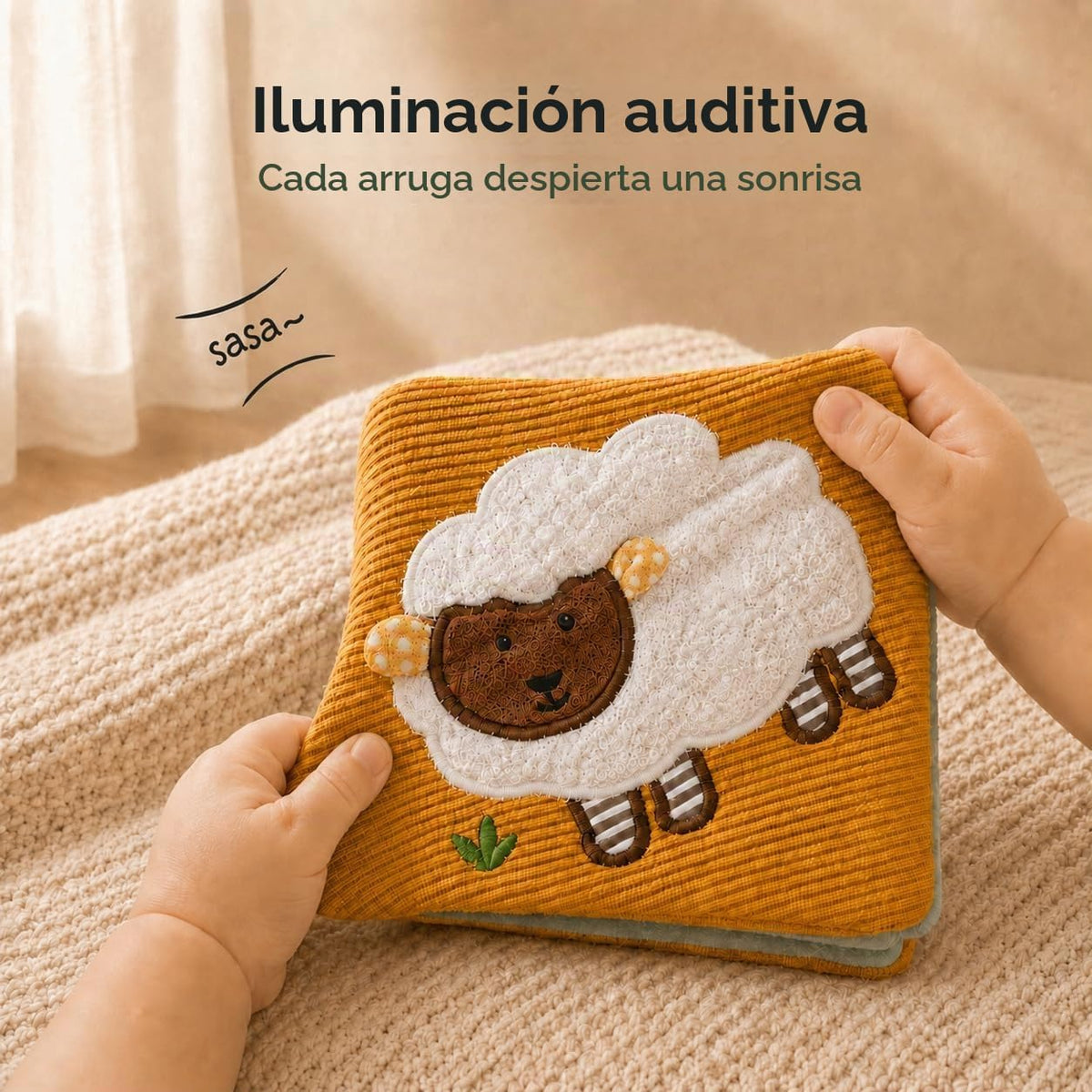 let's make Libros para bebés, juguetes para tocar y sentir, lib...