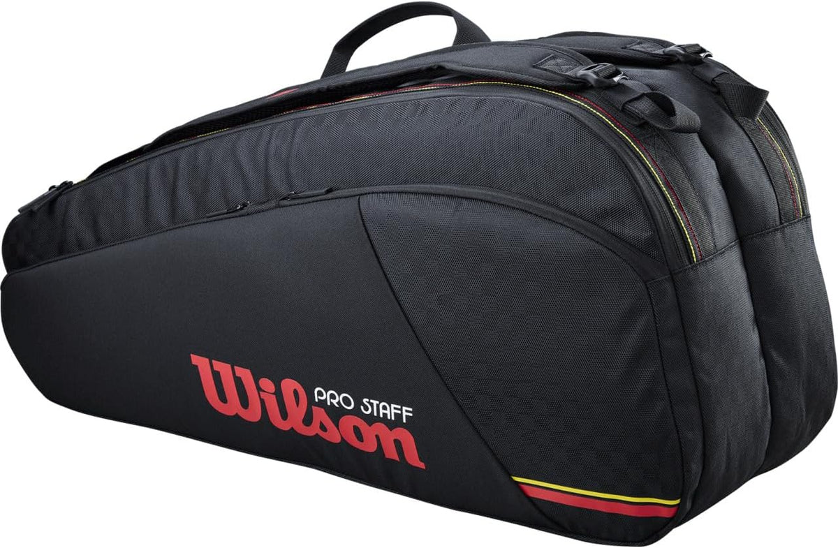 Raquetero Wilson Pro Staff Classic 6PK, Negro