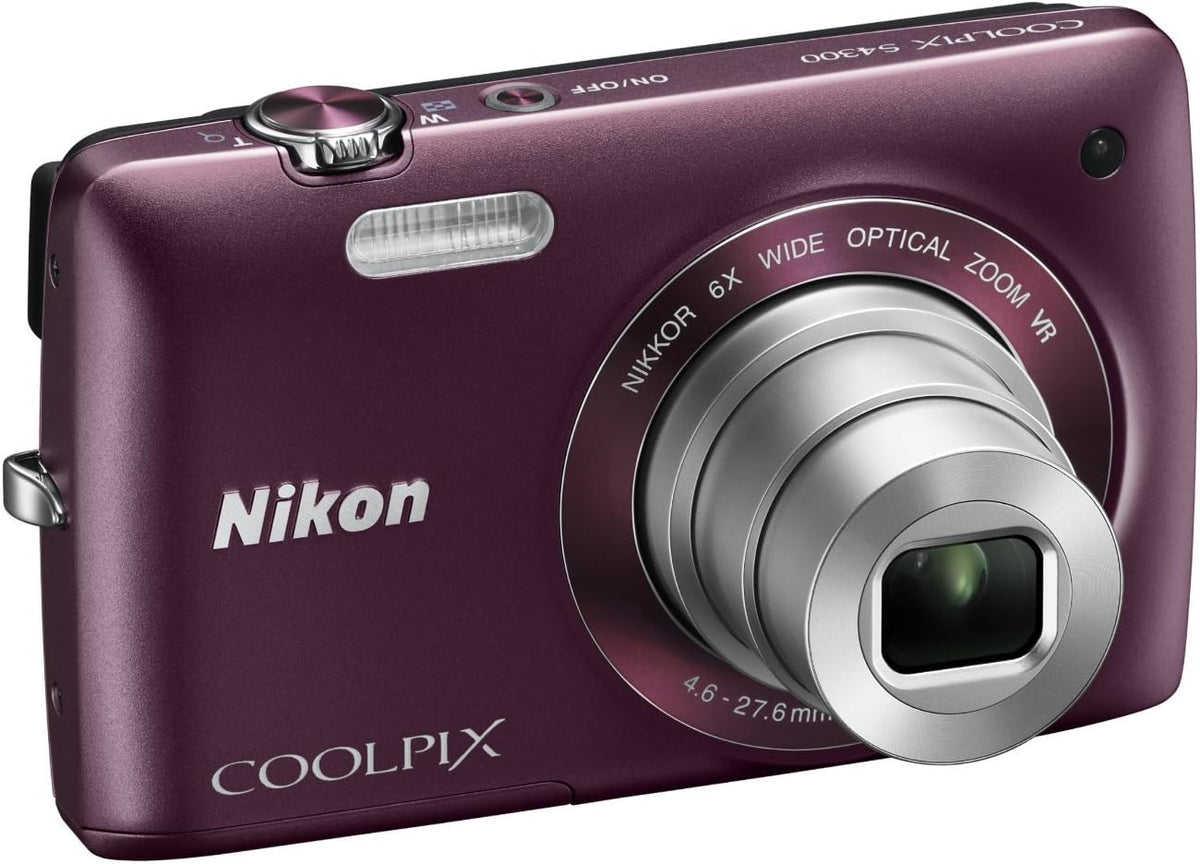 Nikon COOLPIX S4300 Cámara digital de 16 MP con zoom 6x lente de cr...