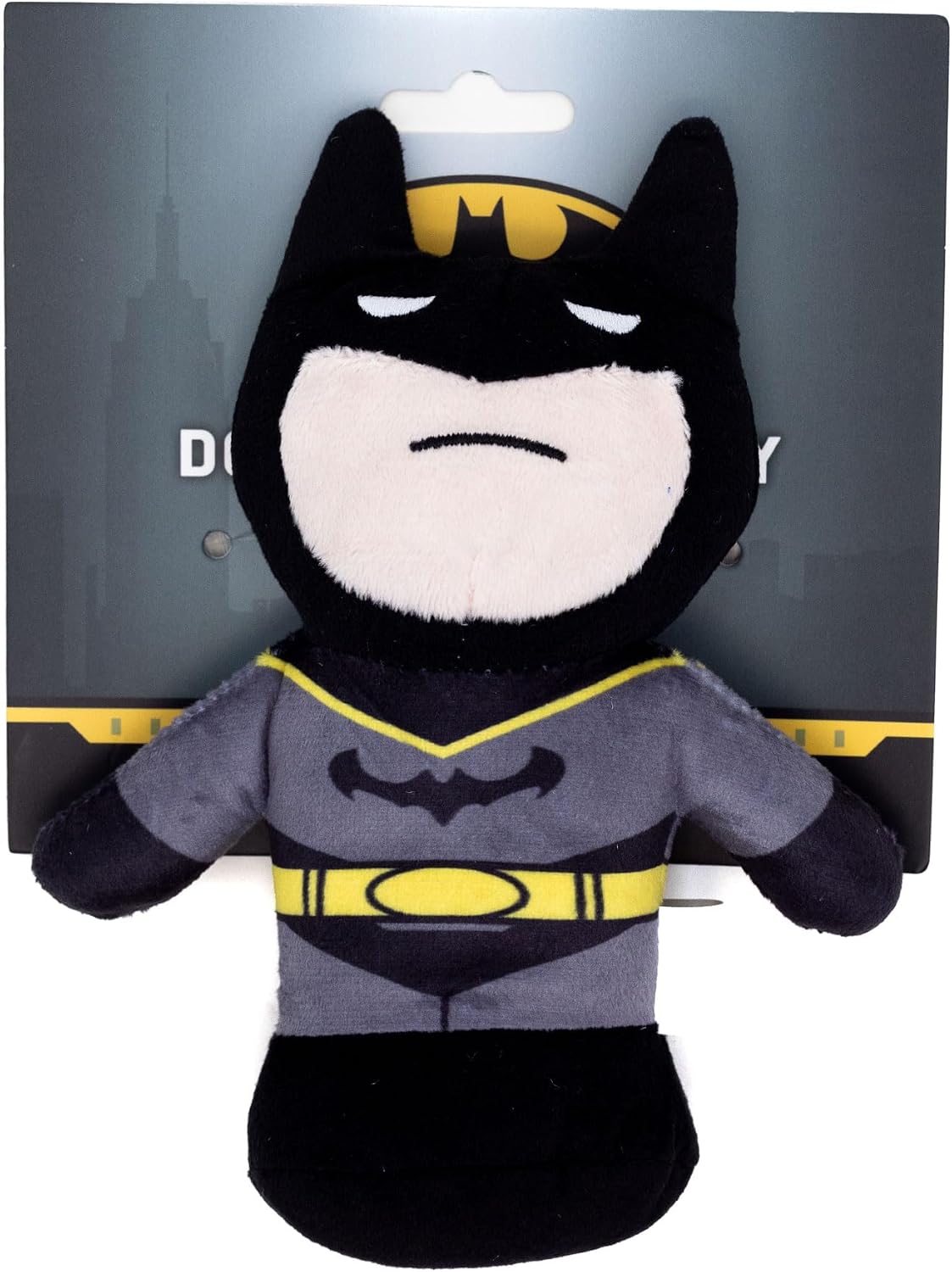 Buckle-Down DC Comics - Juguete chirriante de peluche para perros g...
