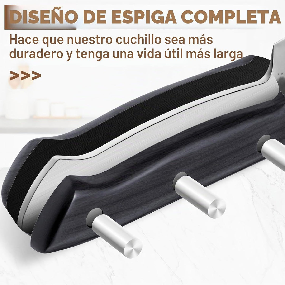 Golden Bird Juego de cuchillos de carnicero \u2013 Juego de 13 cuch...