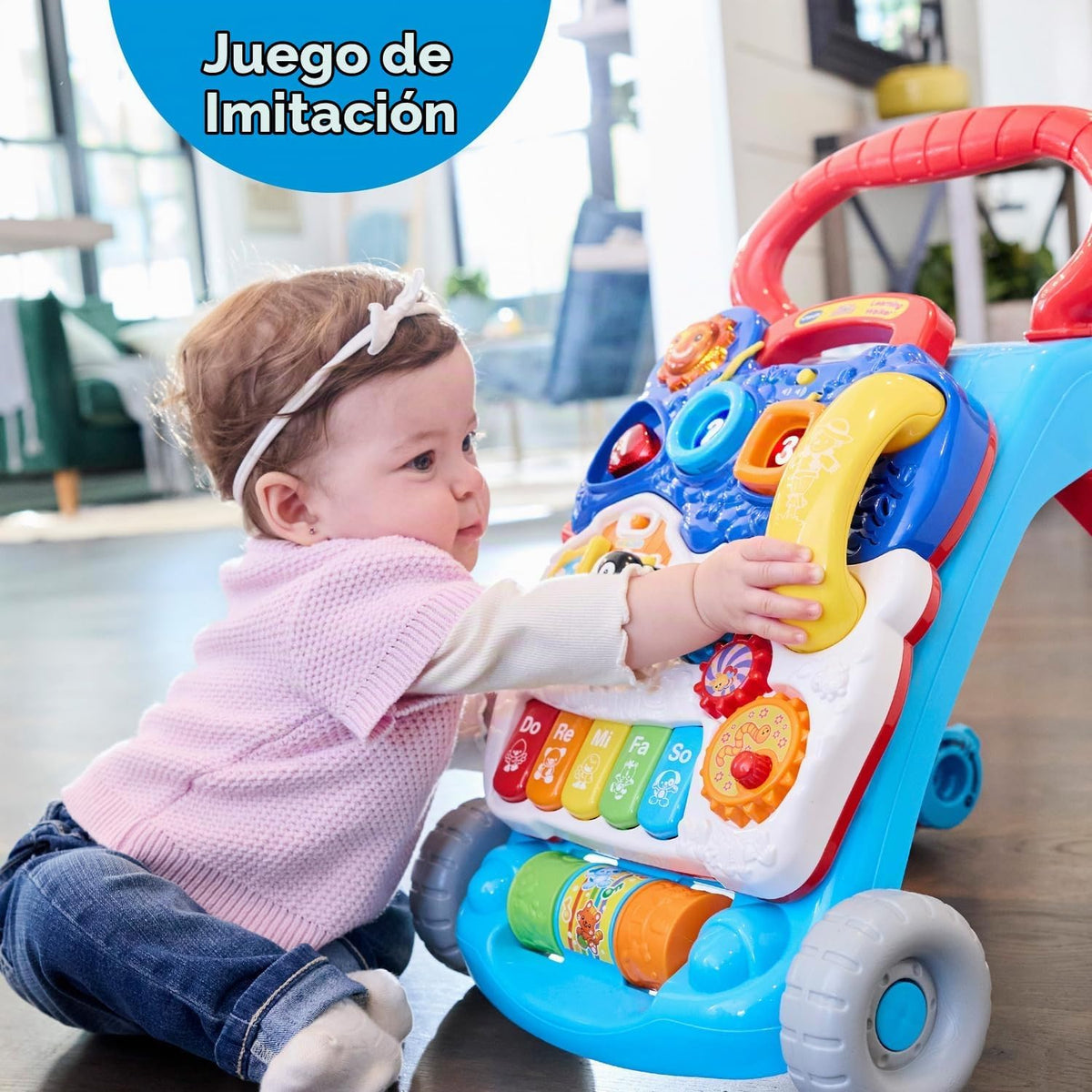 VTech Andador de Aprendizaje de Sentado a de Pie (Empaque Libre de...