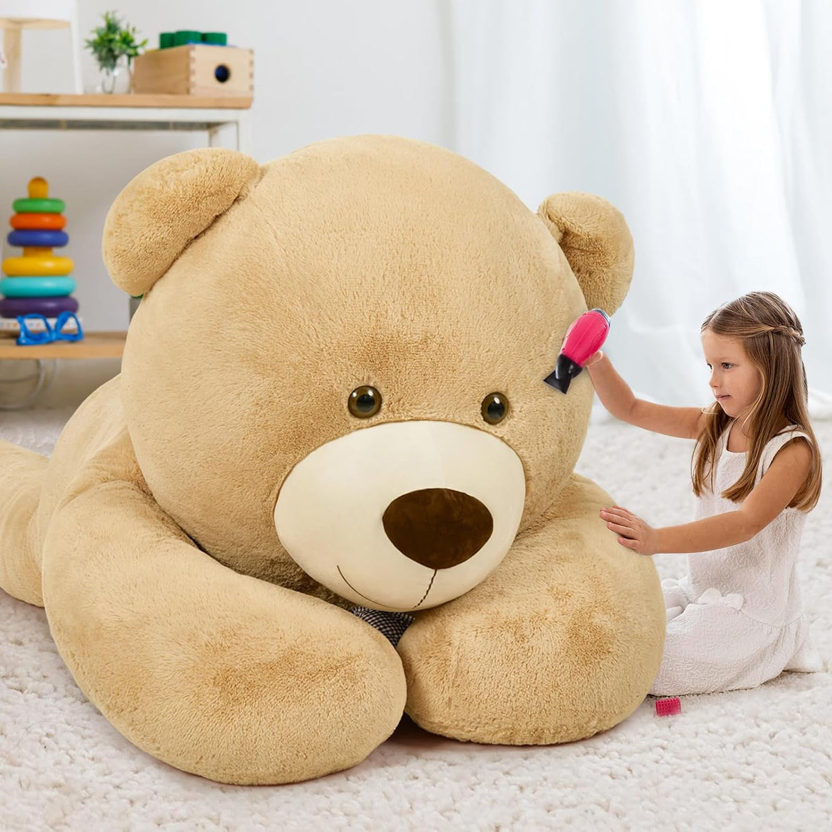 MaoGoLan Oso de peluche gigante de 10 pies, enorme oso de peluche d...