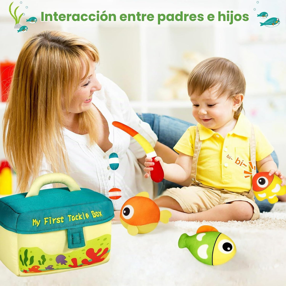 KMUYSL Juguetes para bebés 0-3-6-9-12 meses, mi primer juego de jug...