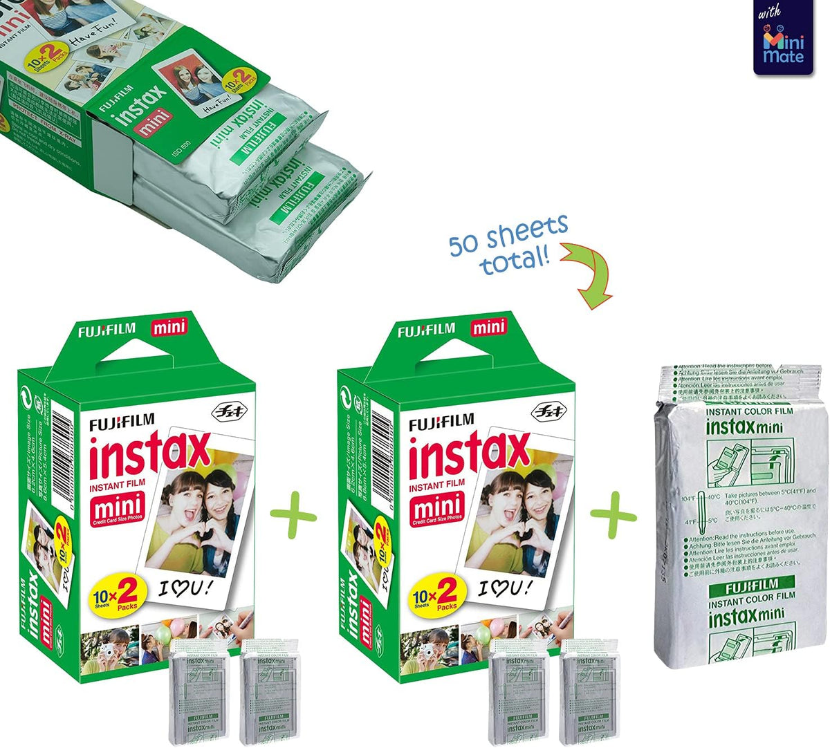 Fujifilm Cámara instantánea Instax Mini 11 + paquete de accesorios...