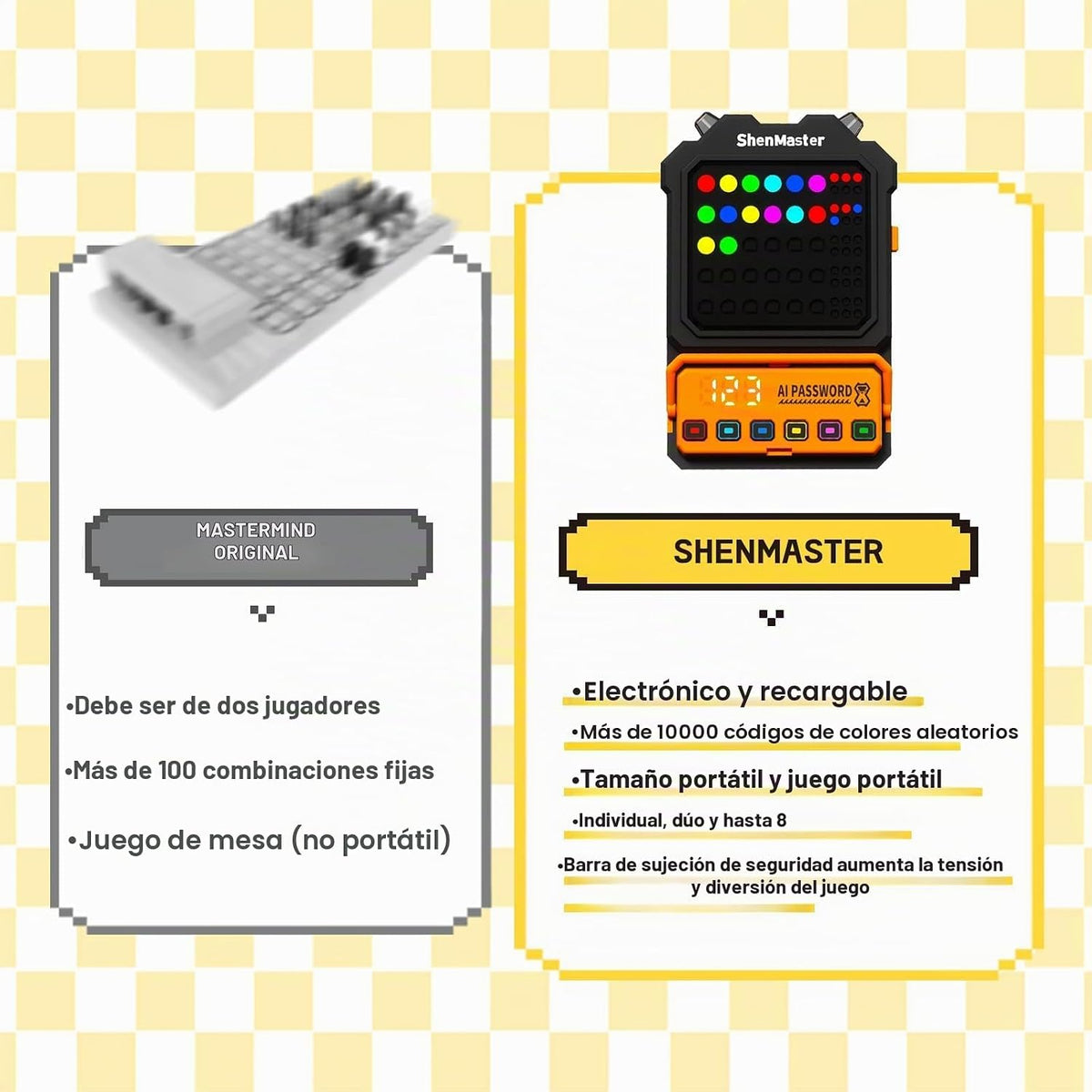 Juego electrónico para romper códigos, más de 10,000 desafíos lógic...