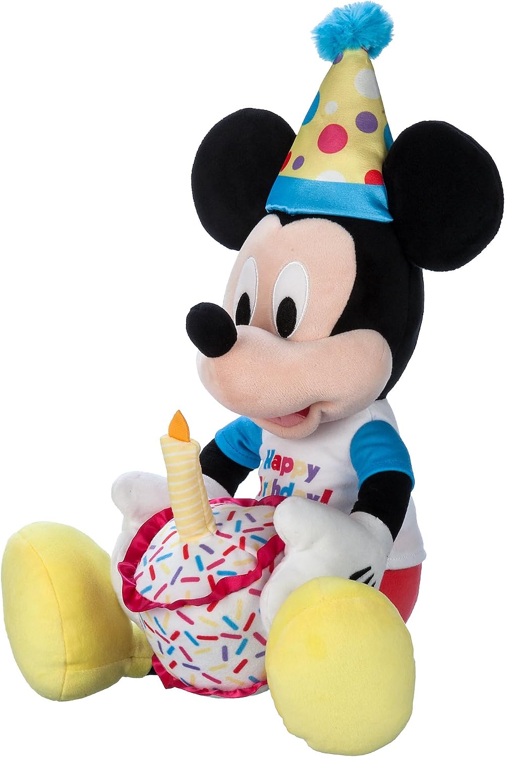 Disney Store Peluche oficial de Mickey Mouse de Happy Birthday con...