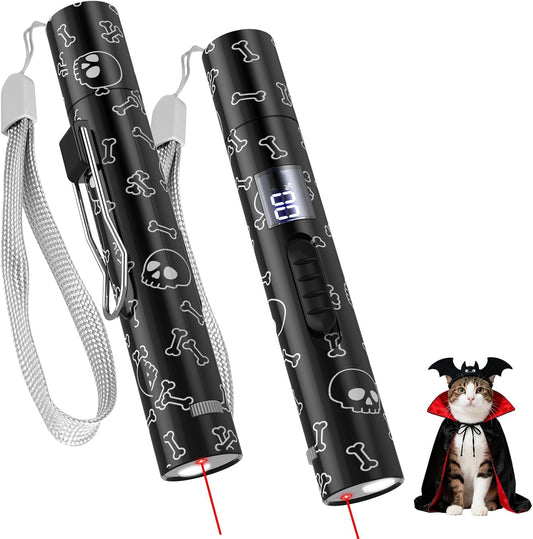 Juguetes interactivos para gatos Waputne con 7 modos ajustables, pa...