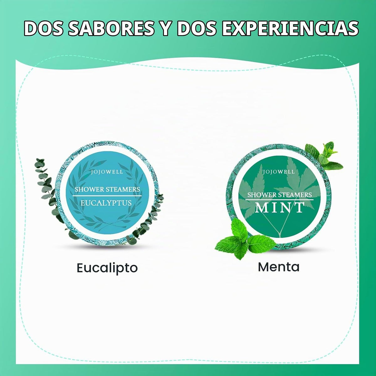 Vaporizadores de ducha de eucalipto y menta para aromaterapia con a...