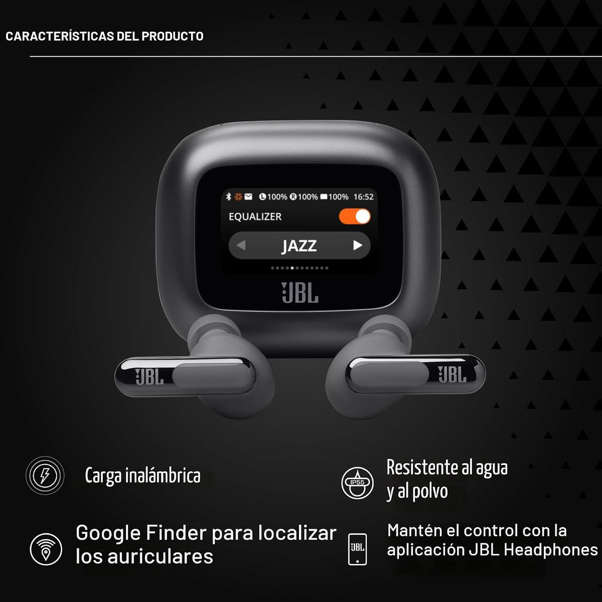 JBL Live Beam 3 - Auriculares True Wireless con cancelación de ruid...