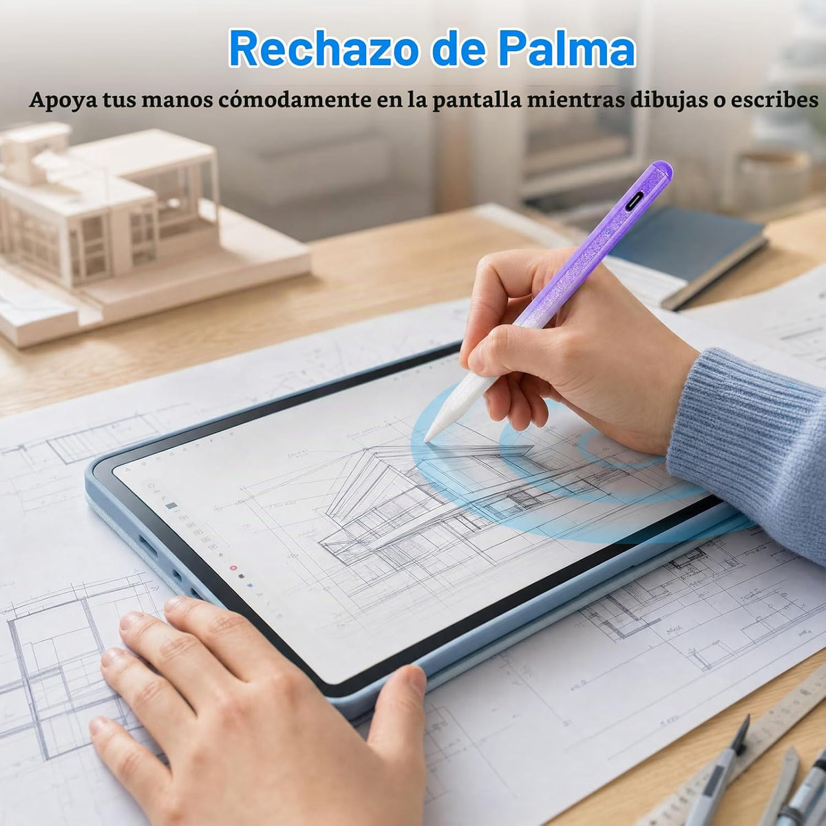 Lápiz capacitivo para iPad Apple: Carga rápida para lápiz de Apple...