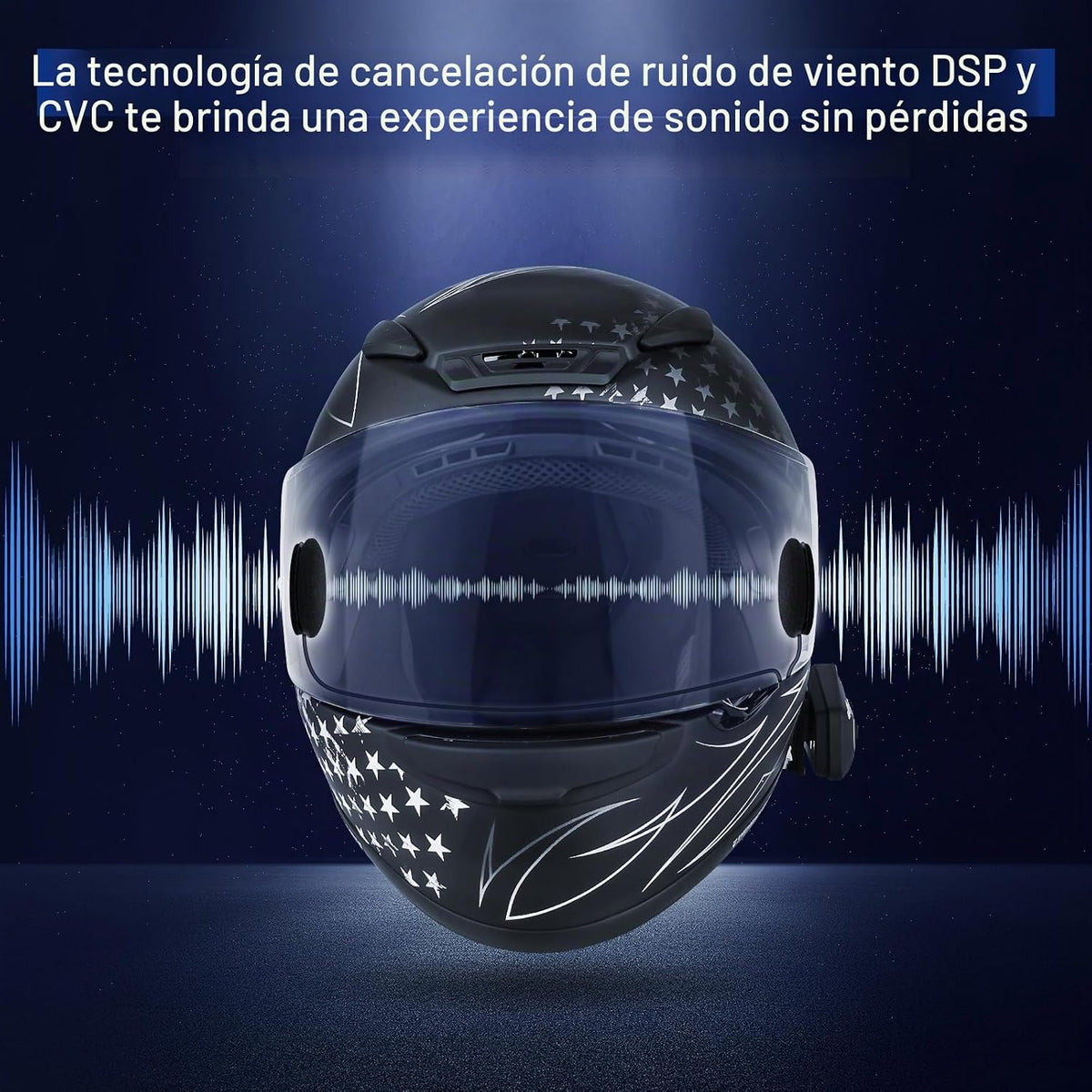 LEXIN 1 unidad LX-B4FM motocicleta intercomunicador, sistema univer...