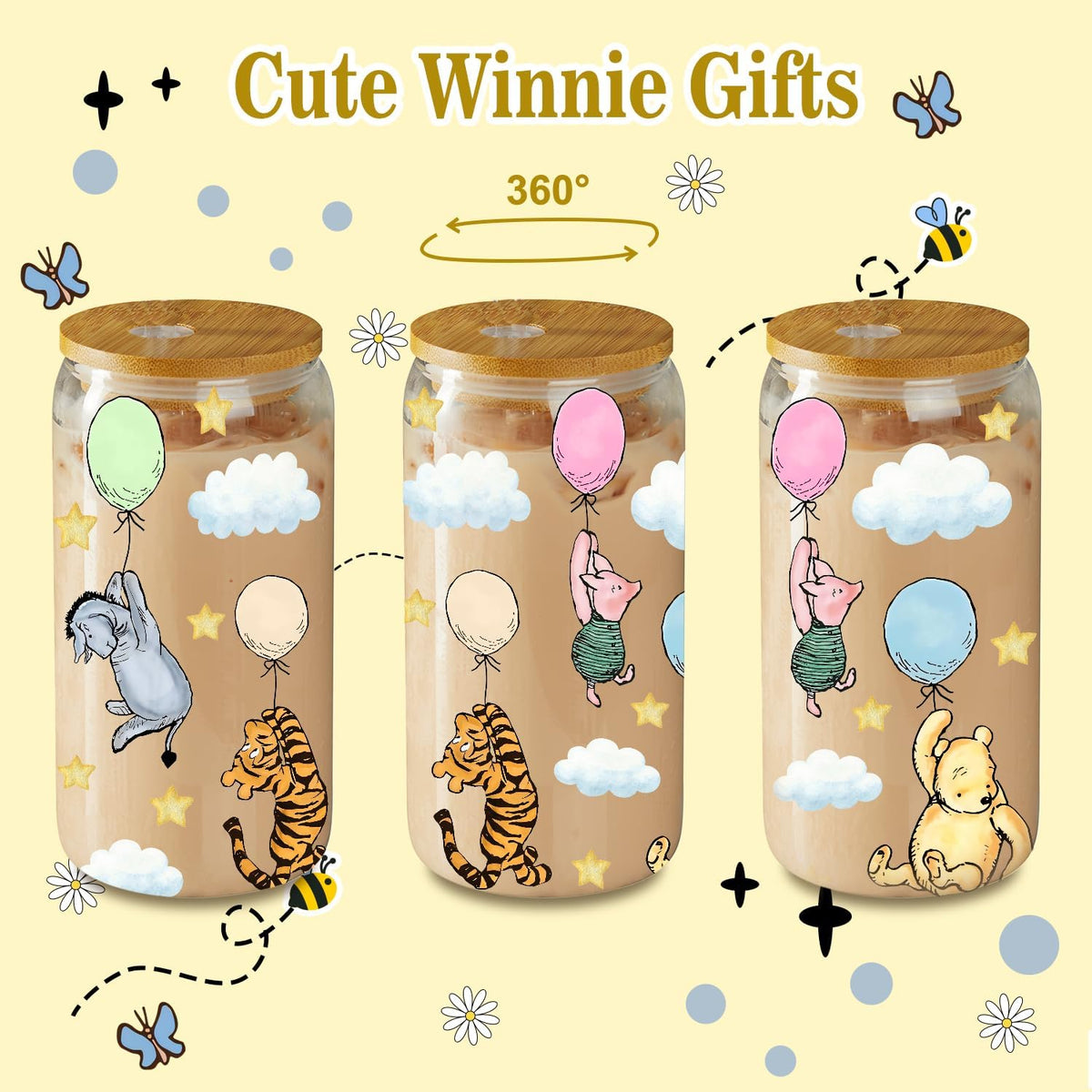 Regalos de agradecimiento de Winnie, regalos de Navidad The Pooh, r...