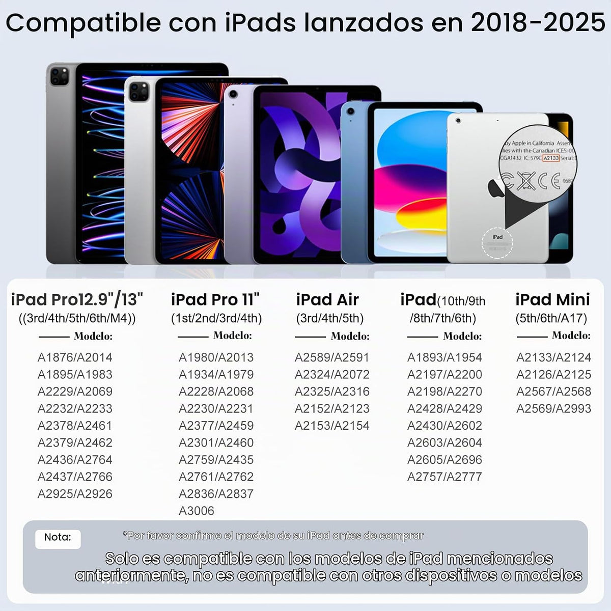 Lápiz óptico para iPad, carga rápida 13 minutos para Apple iPad Pen...