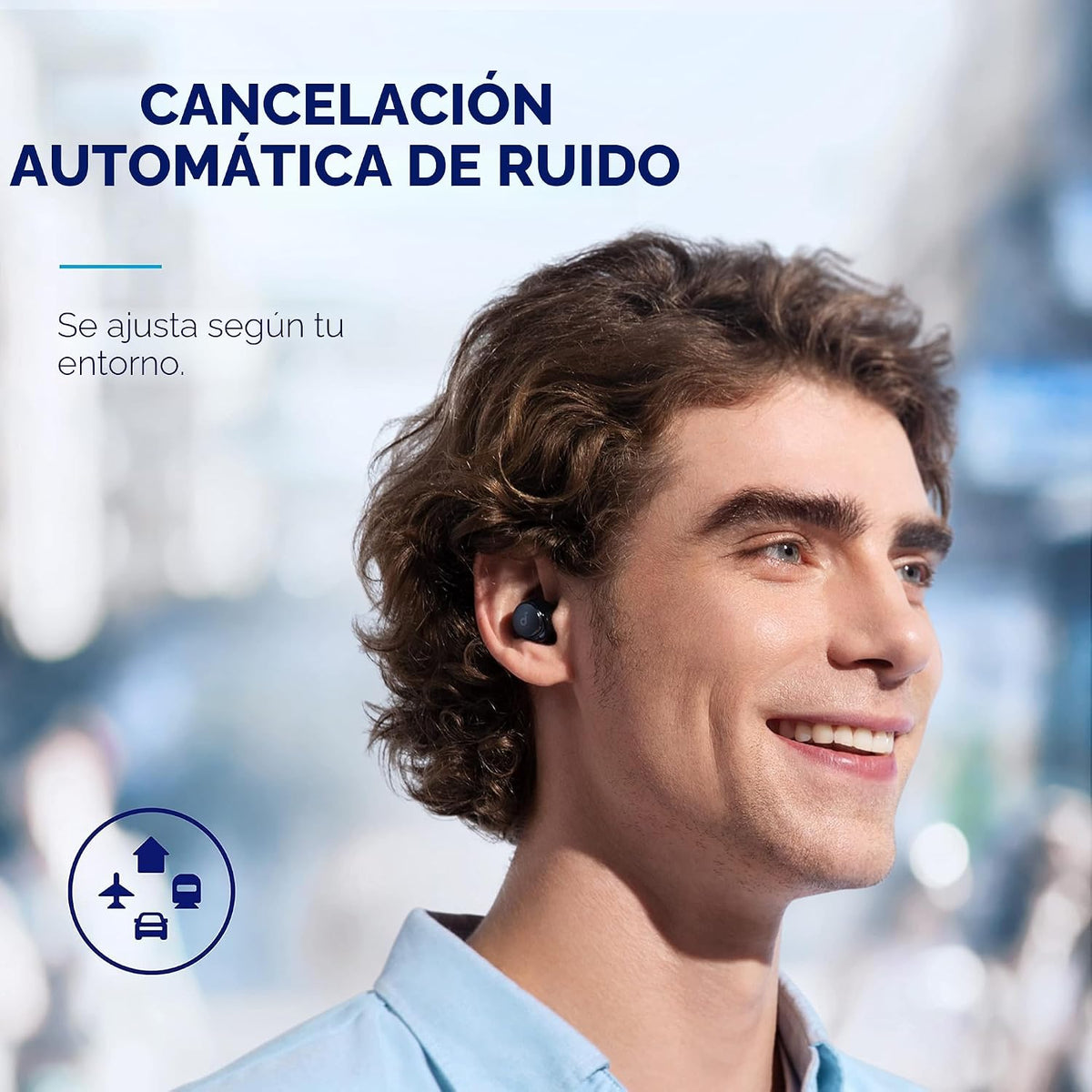 Soundcore de Anker Space A40 Auriculares inalámbricos con cancelaci...