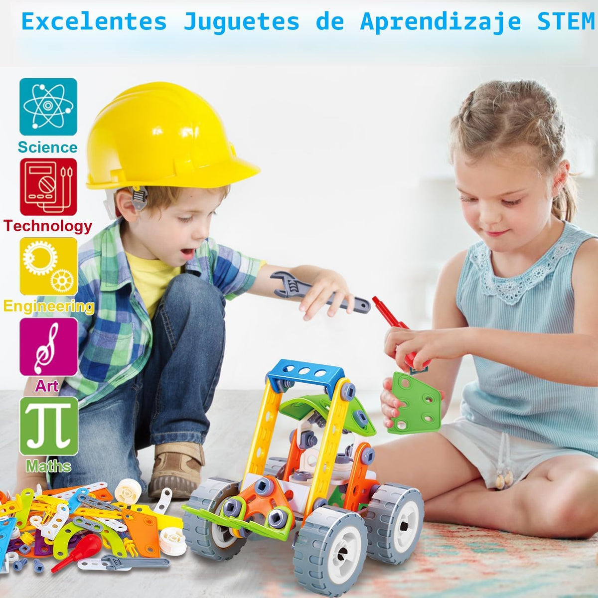Tsomtto Juguetes STEM 10 en 1 para regalos de cumpleaños para niños...