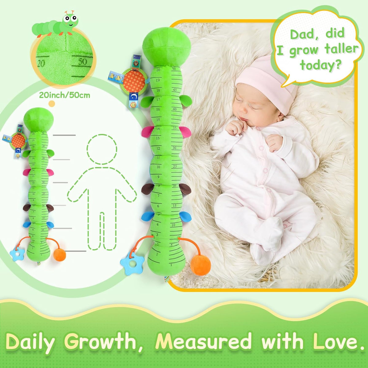 Juguetes para Bebés Sensoriales Musicales Peluche de Animal para In...