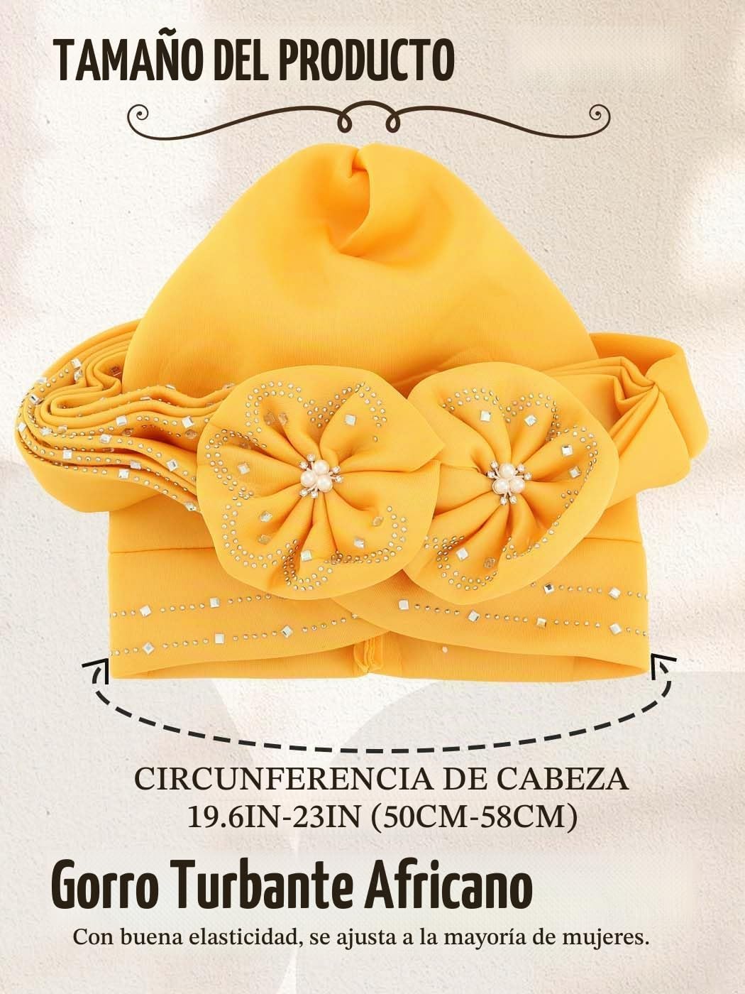 Woeoe Gorro Beanie Envolturas para la Cabeza Bufanda para la Cabeza...