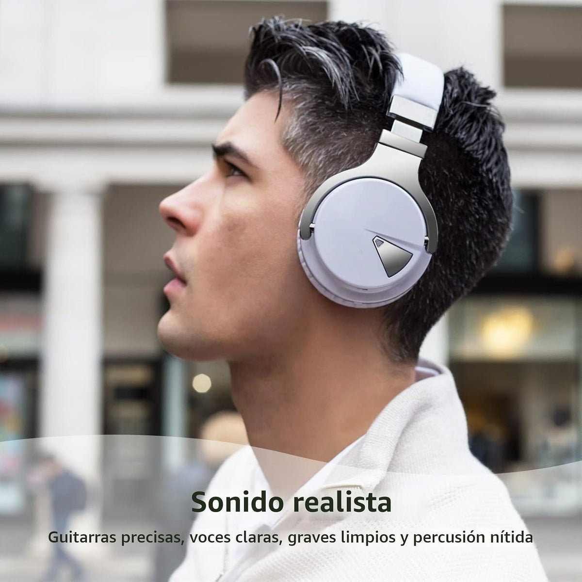 Silensys E7 Auriculares con cancelación activa de ruido Bluetooth c...