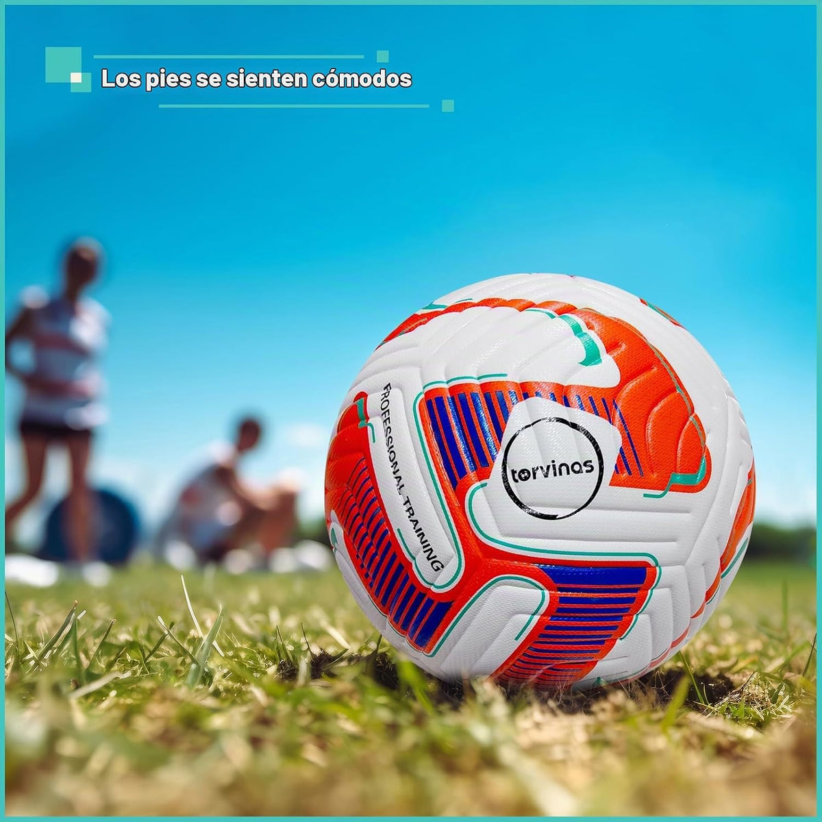Torvinas Balón de fútbol Tamaño 5,4 \u2013 Piel sintética impermeab...