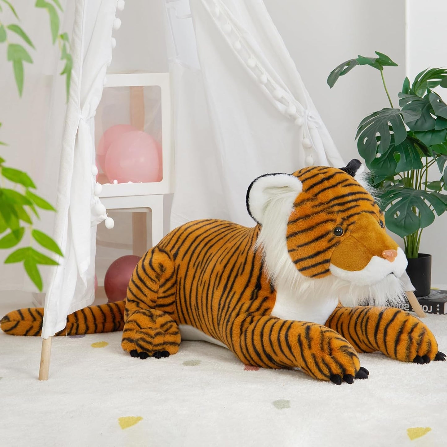 MaoGoLan Peluche de Tigre Gigante \u2013 Juguete de peluche realist...